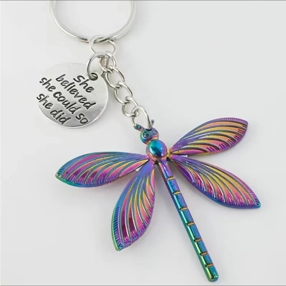 Firefly Keychain Charm Pendant Backpack Bag Charm Velvet Gift Pouch 2 Pieces
